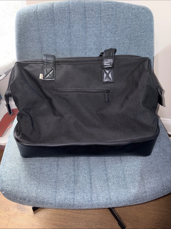 BEIS Handbags - BÉIS Black Garment Duffle Bag Convertible Weekender Travel Bag